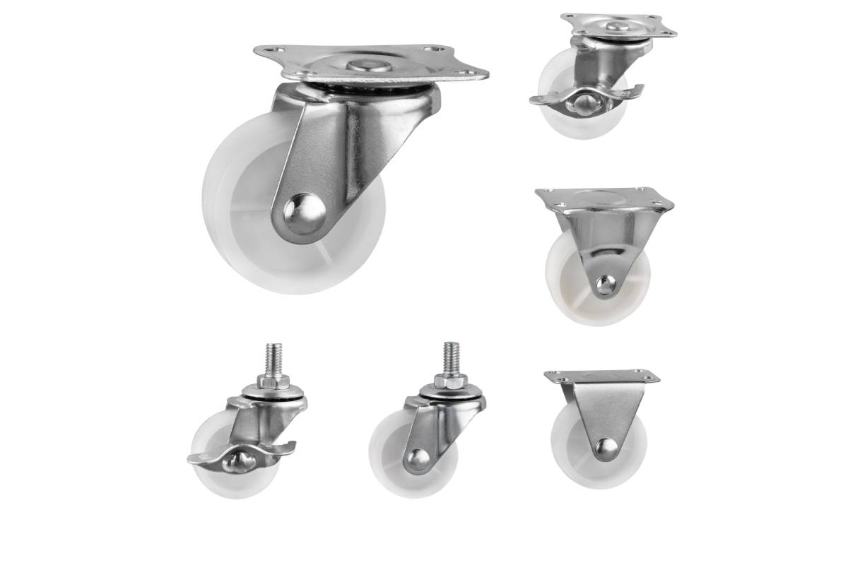 Dlaczego warto wypróbować nasze lekkie kółka z białego polipropylenu?