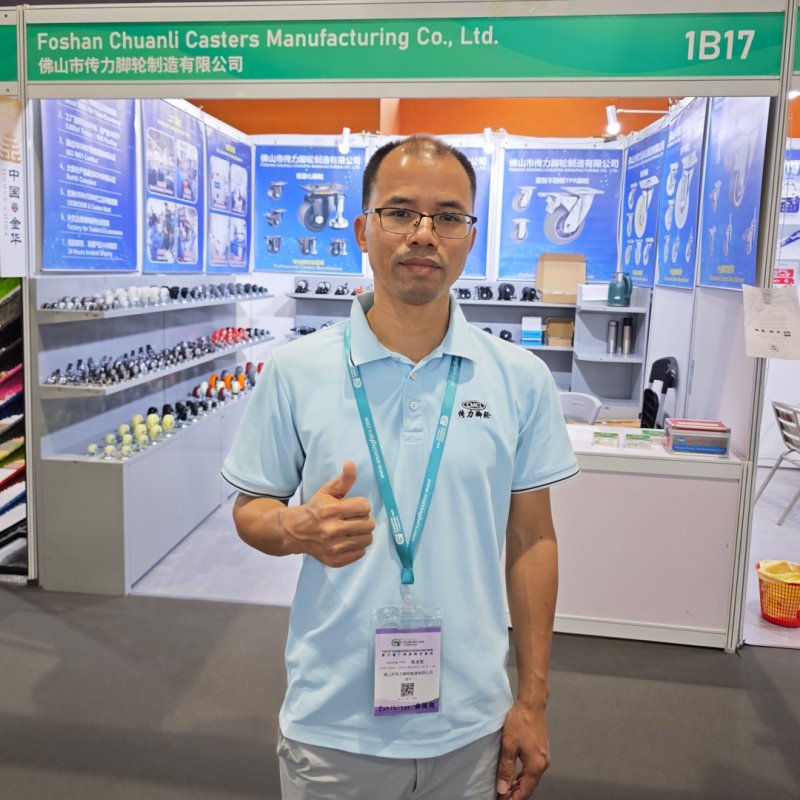 Zestawy kołowe CMCL na targach Guangzhou Sourcing Fair 2026: Stoisko 1B17 przyciąga nabywców z całego świata dzięki wysokowydajnym kółkom przemysłowym