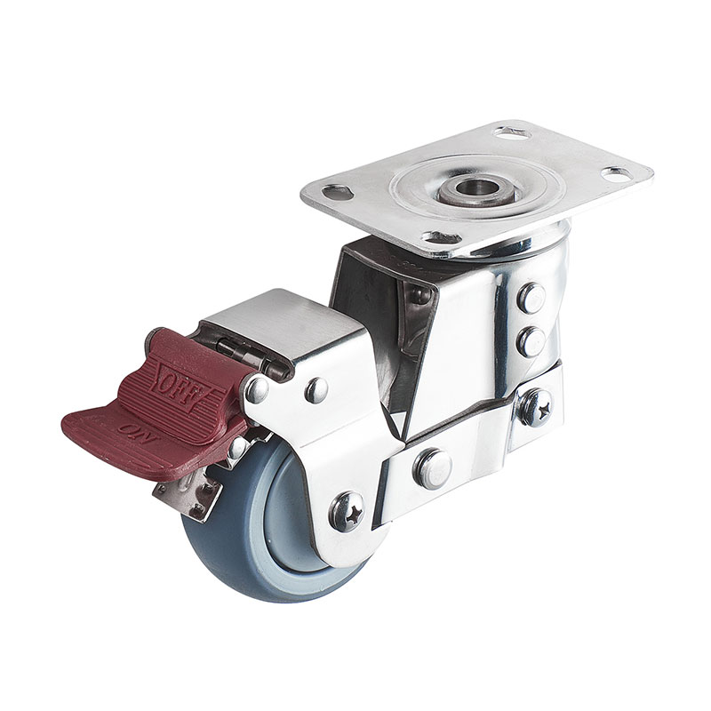 Medium Duty Shock Absorber Casters Conductive Wheels